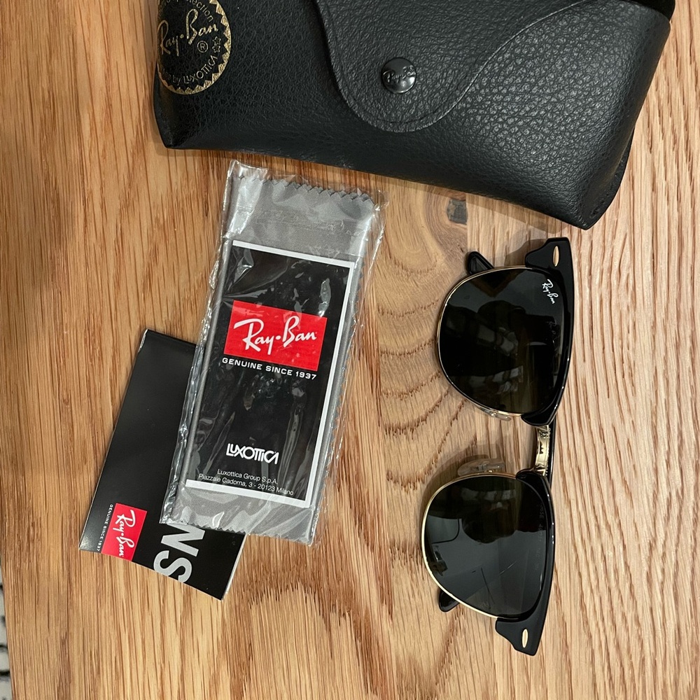 RayBan Clubmaster sunglasses